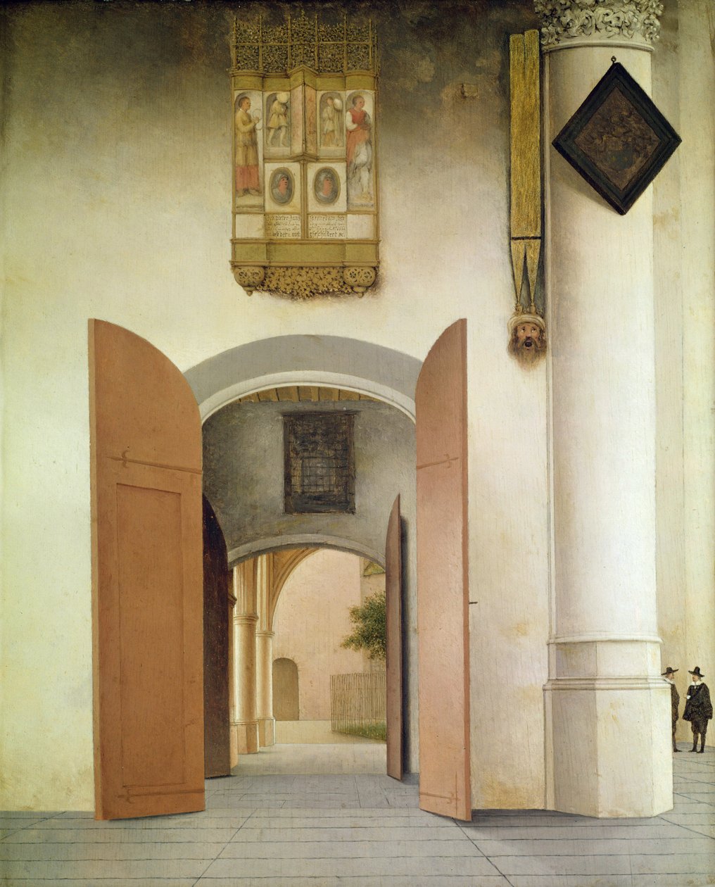 St. Laurens-kirken, Alkmaar, 1661 av Pieter Janszoon Saenredam