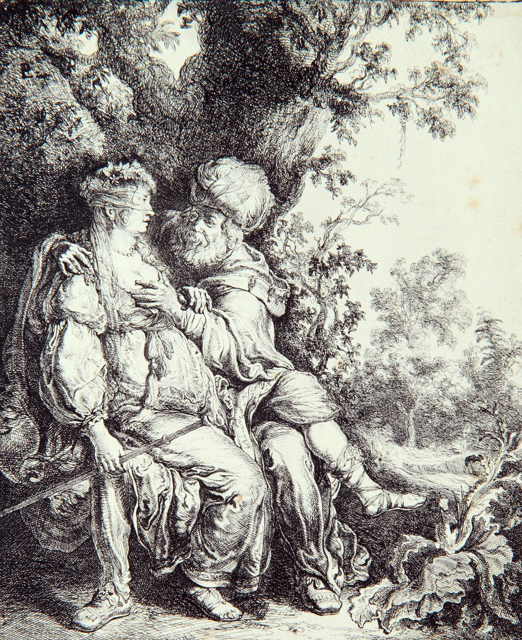 Juda og Tamar av Pieter Lastman