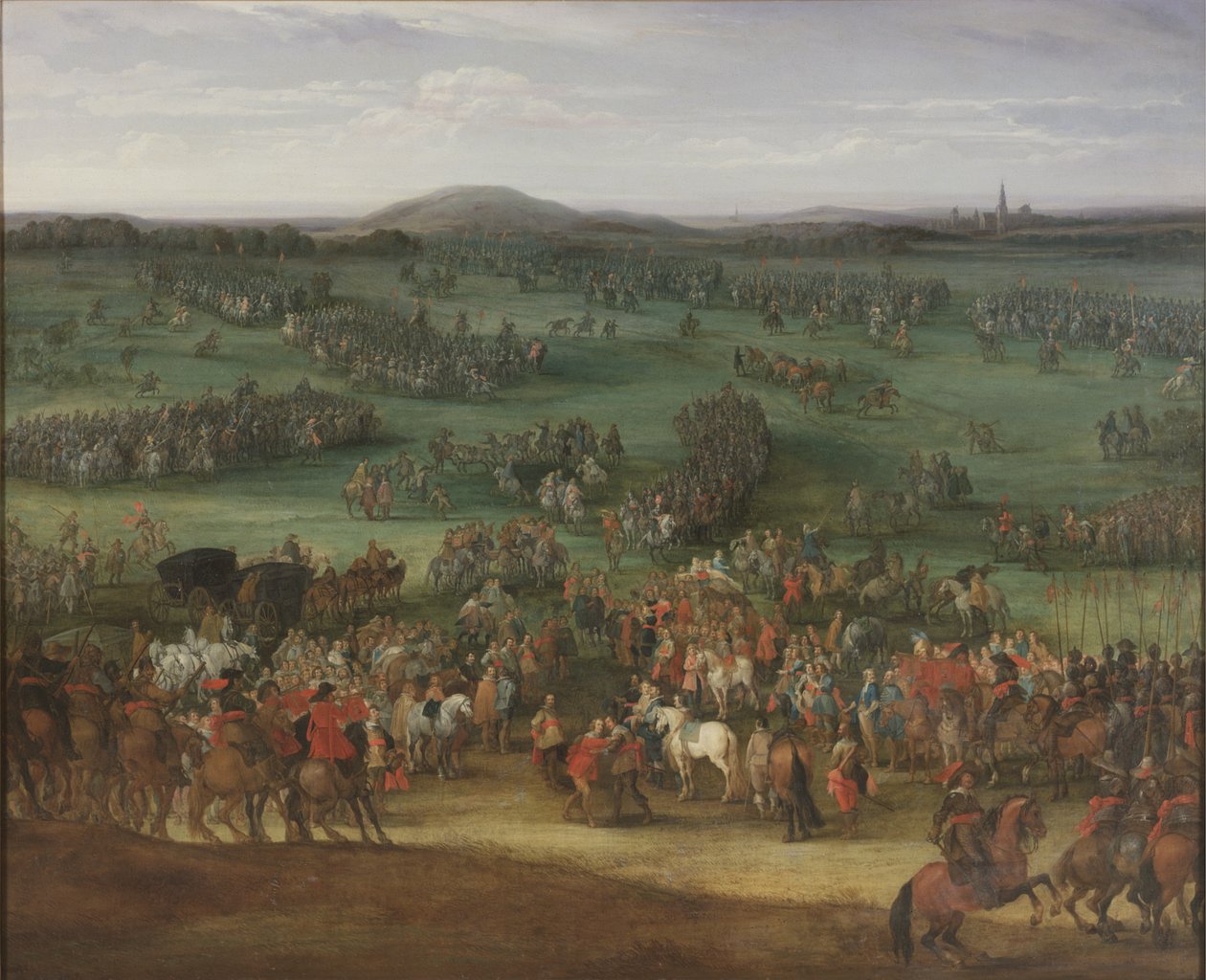 Slaget ved Nördlingen II, ca.1634 av Pieter Meulener