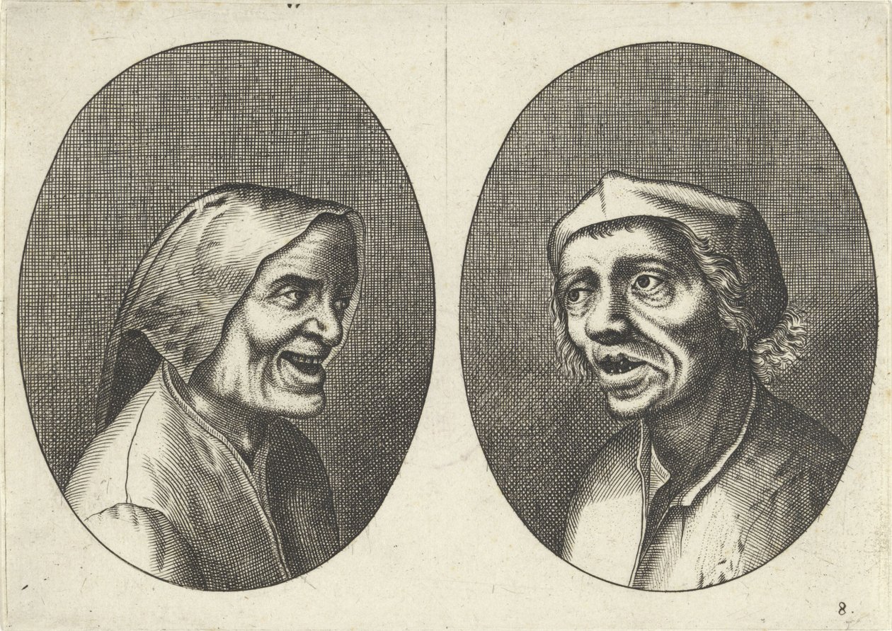 Gode ​​Geurtjen og Kribbighe Babbe, 1612-1702 av Pieter The Elder after Brueghel