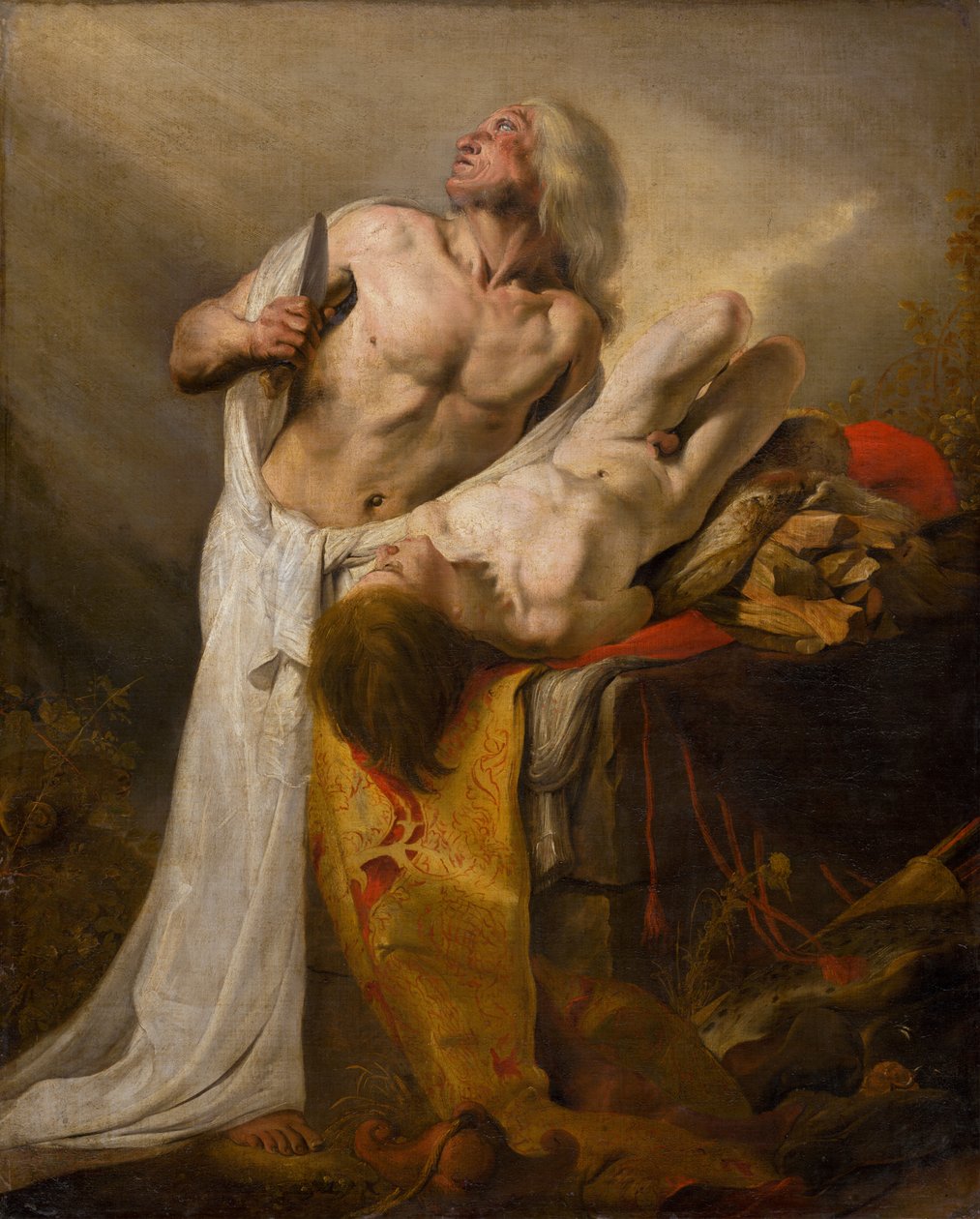 Offeret til Isak av Pieter Fransz de Grebber