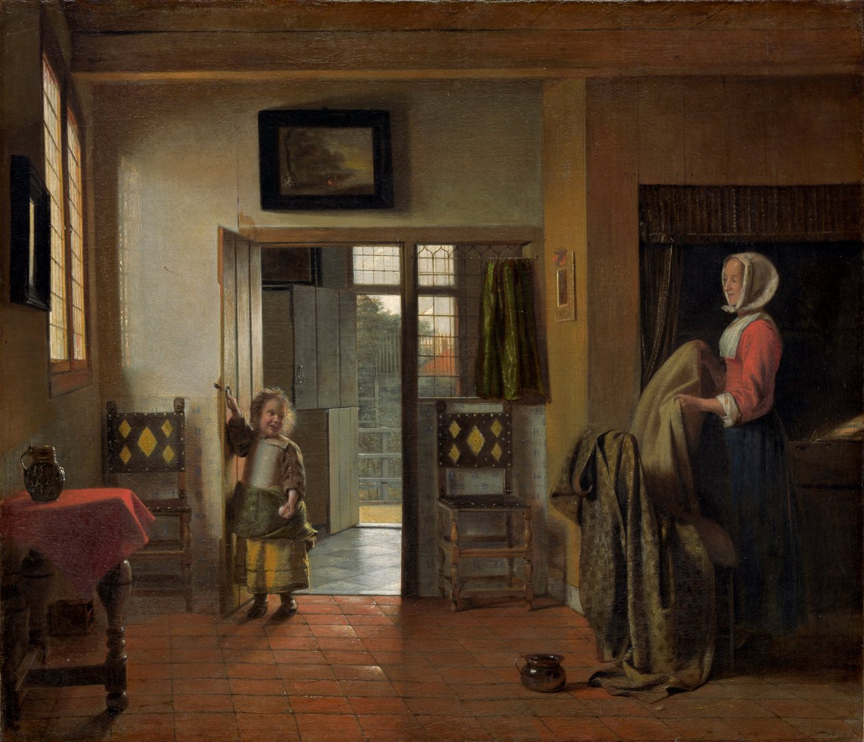 Soverommet av Pieter de Hooch