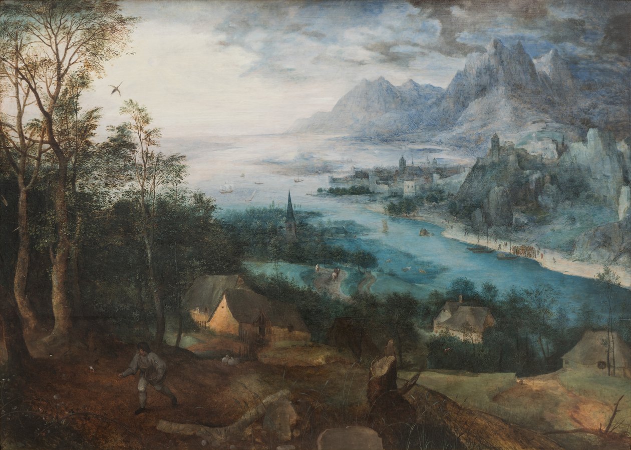 Lignelsen om såmannen, 1557 av Pieter Bruegel the Elder