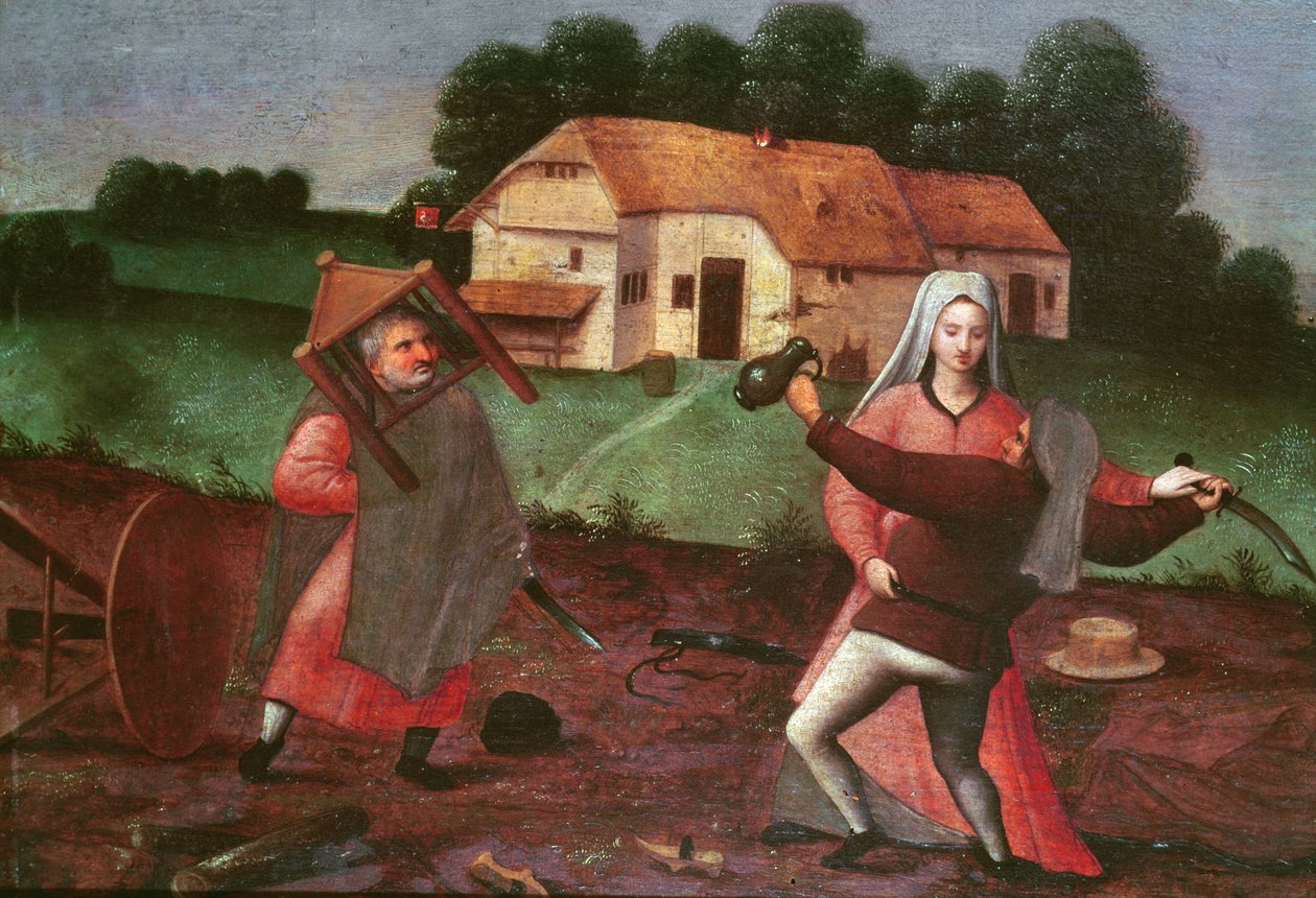 Bondekamp av Pieter Brueghel the Younger