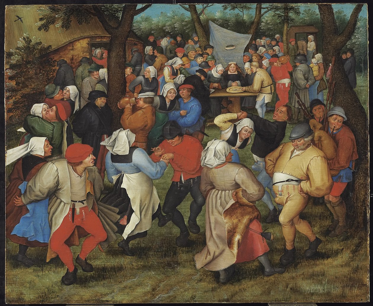 Bøndernes bryllup av Pieter Brueghel the Younger