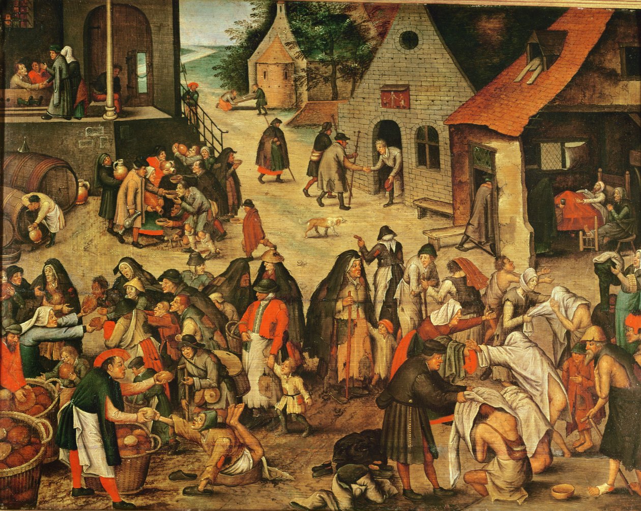 Barmhjertighetsverk av Pieter Brueghel the Younger