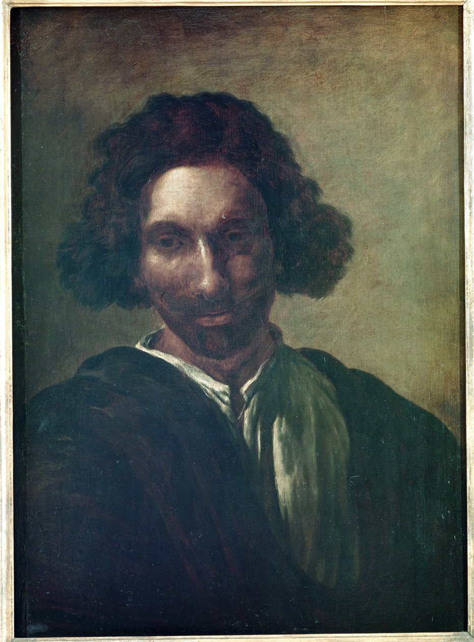 Selvportrett, ca. 1630-35 av Pieter van Laer