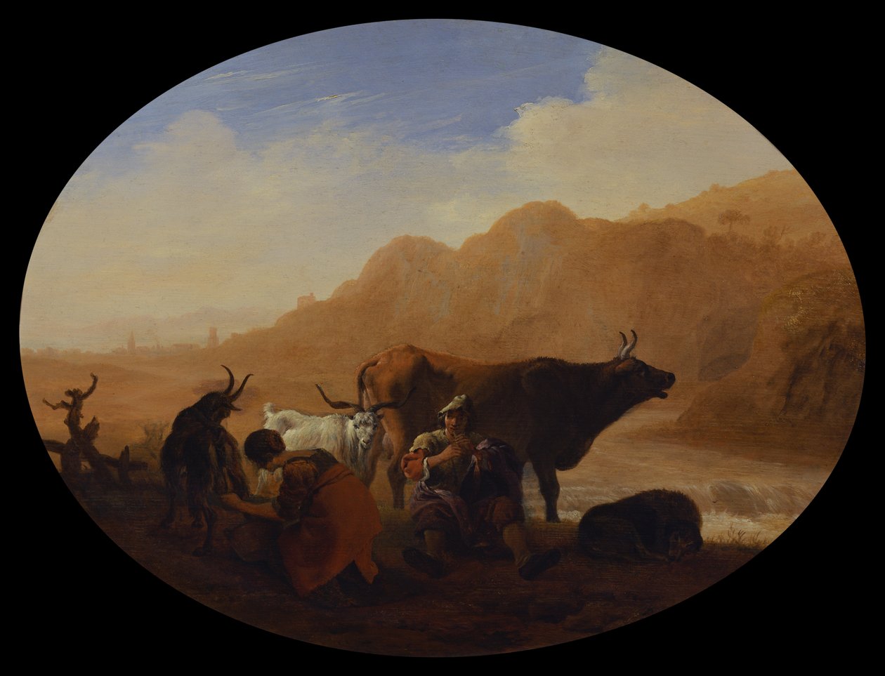 Hyrdene, ca. 1635 av Pieter van Laer
