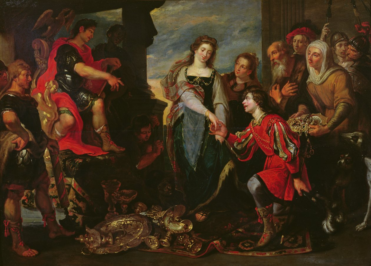 Kontinensen til Scipio (237–183 f.Kr.) av Pieter van Mol