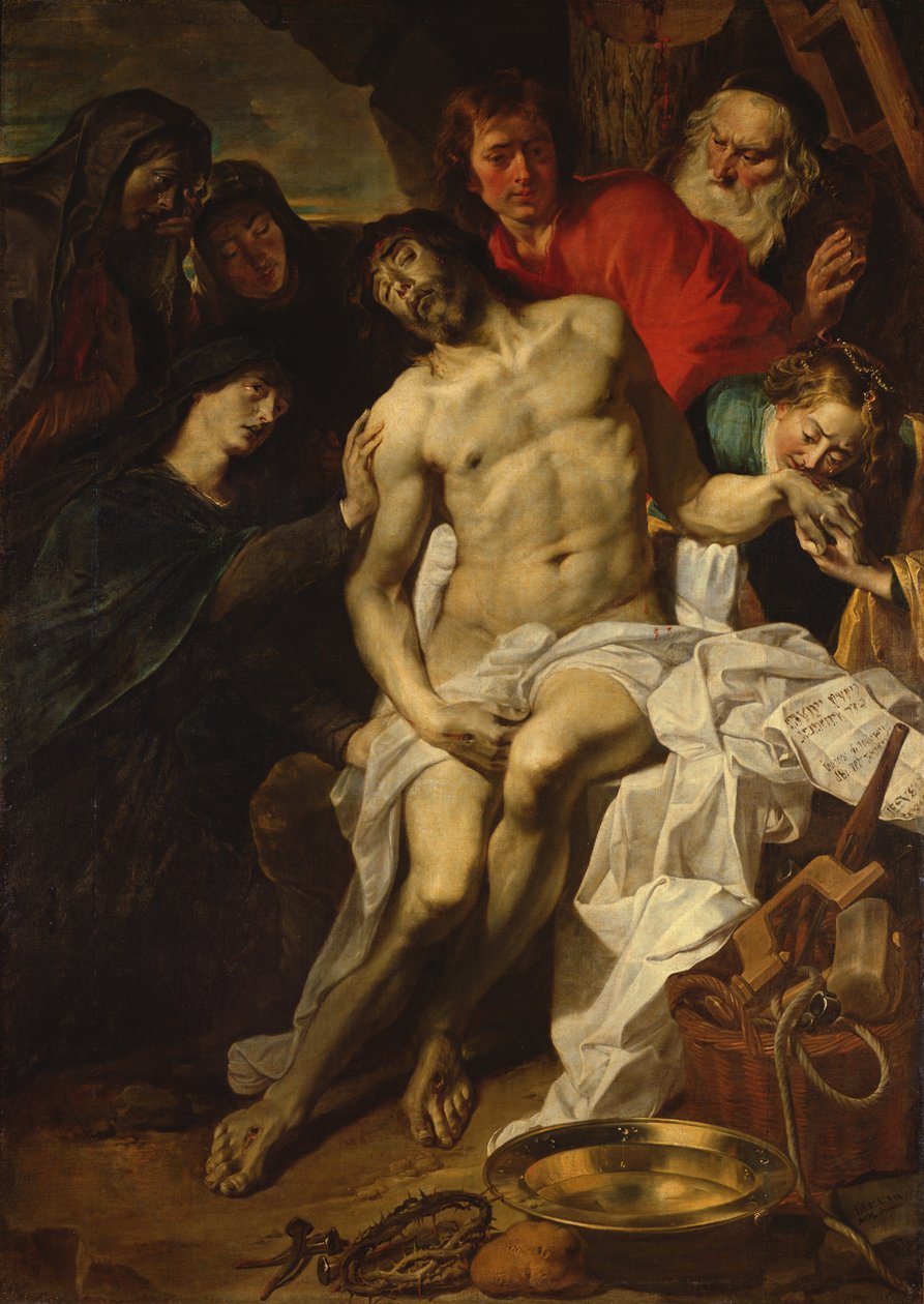 Deponeringen, etter 1631 av Pieter van Mol