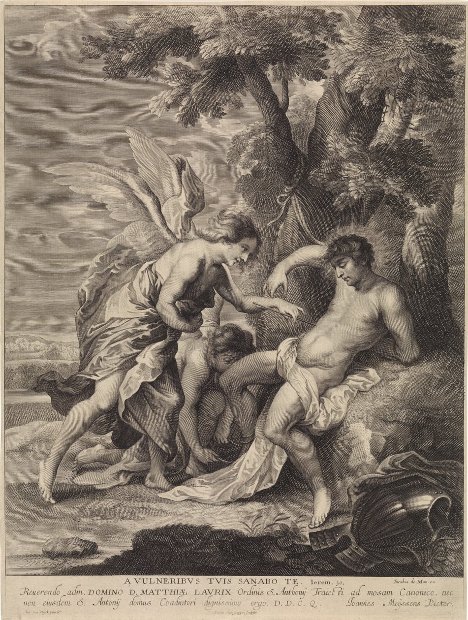 St. Sebastian av Pieter van Schuppen