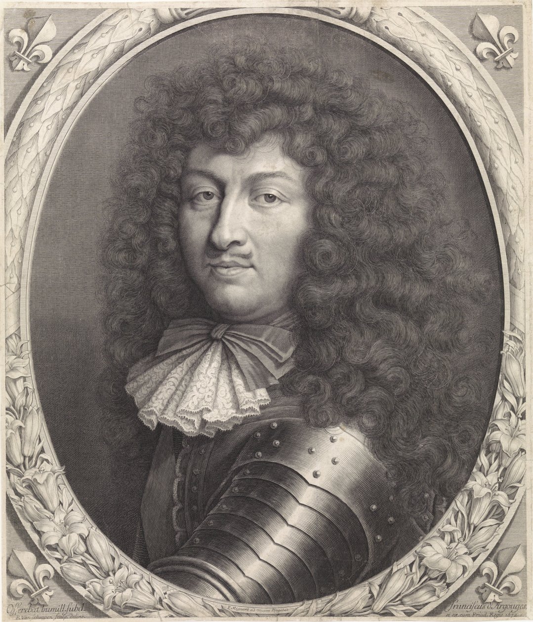 Portrett av Ludvig XIV av Frankrike av Pieter van Schuppen