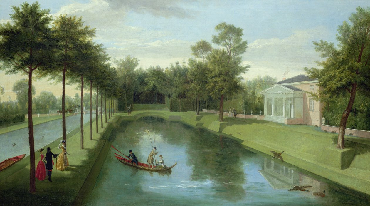The Water Gardens of Chiswick House (se også 176474) av Pieter Andreas Rysbrack