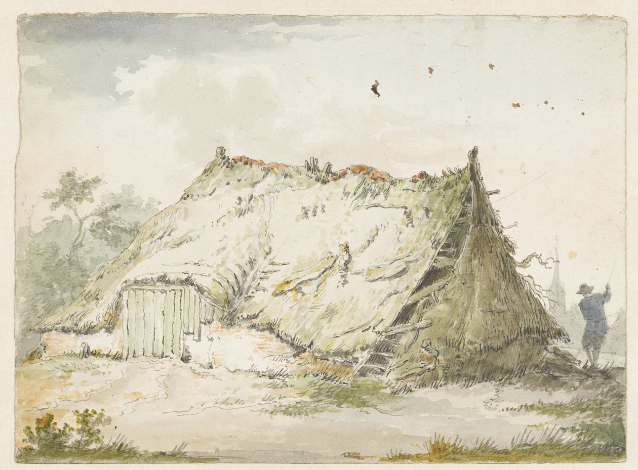 Falleferdig gård av Pieter Bartholomeusz. Barbiers