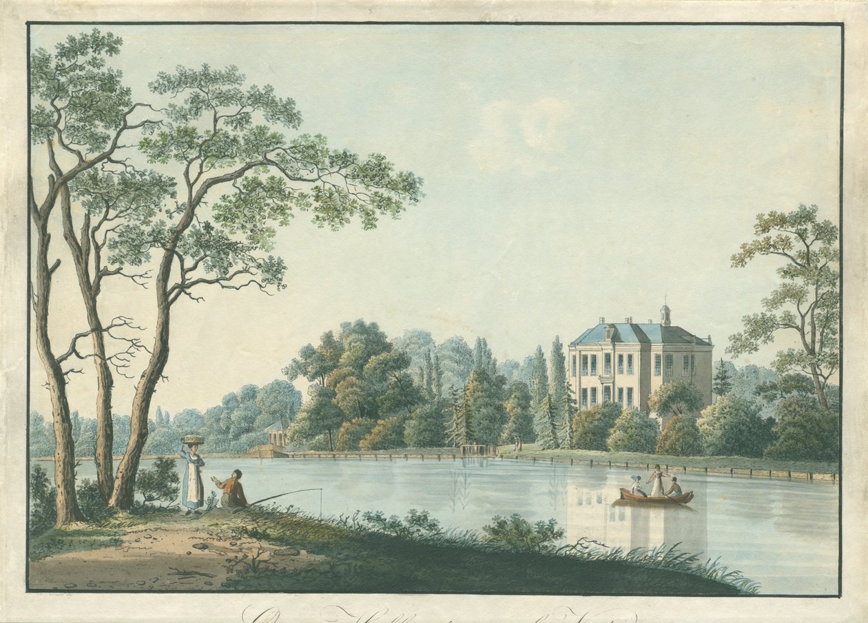 Gezicht op huis Over Holland met theekoepel aan de Vecht te Nieuwersluis Over-Holland aan de Vecht (title on object)   1379658   no       norwegian Successfully Translated  Original: Oever van de IJssel bij Hattem Translat: Oever van de IJssel bij Hattem 1 av Pieter Bartholomeusz. Barbiers