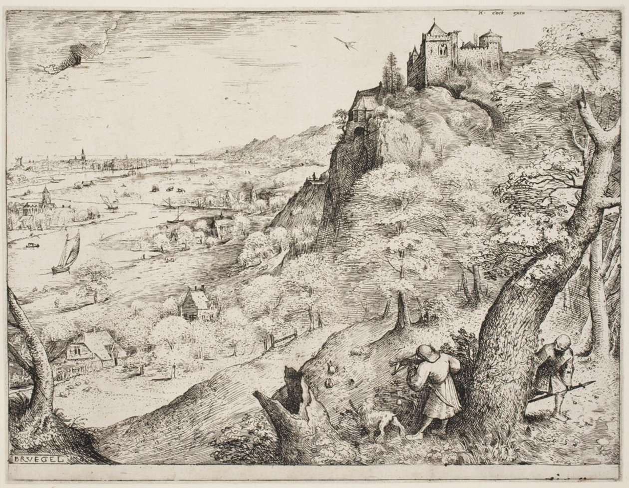 Kaninjakt av Pieter Bruegel d.Æ.