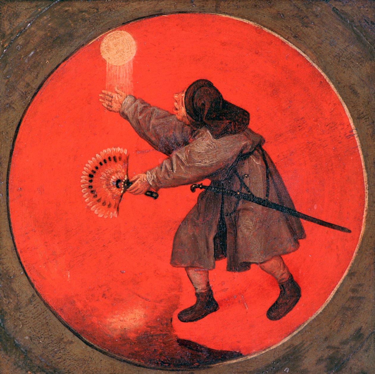 Han tåler ikke at solen skinner i vannet, c1558-1560 av Pieter Bruegel the Elder