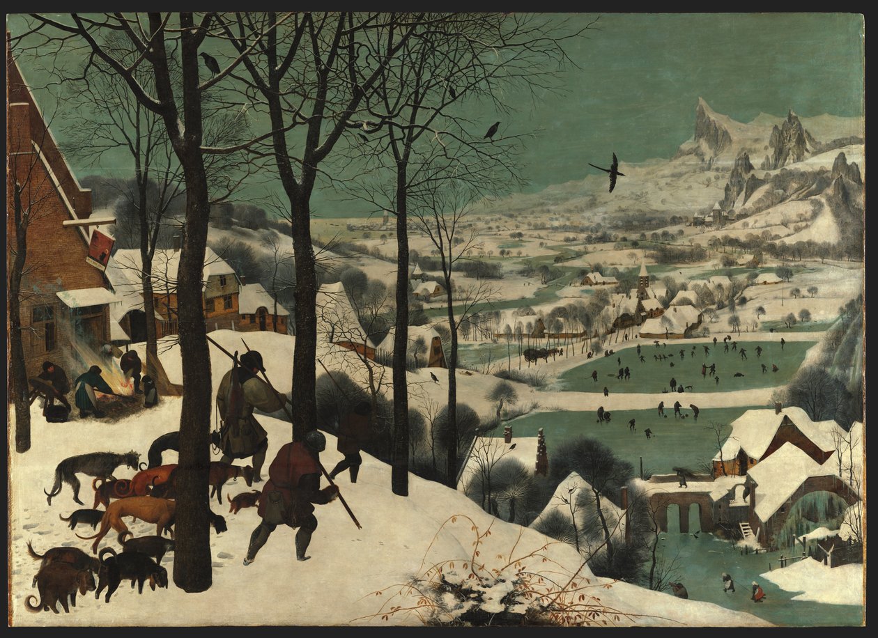 Jegere i snøen av Pieter Bruegel the Elder