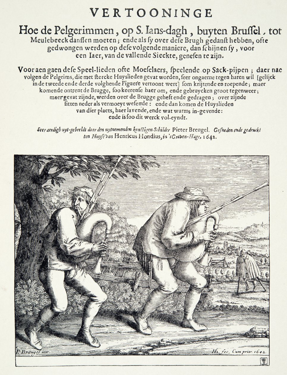 Sekkepiperne, ca. 1642 av Pieter Bruegel the Elder