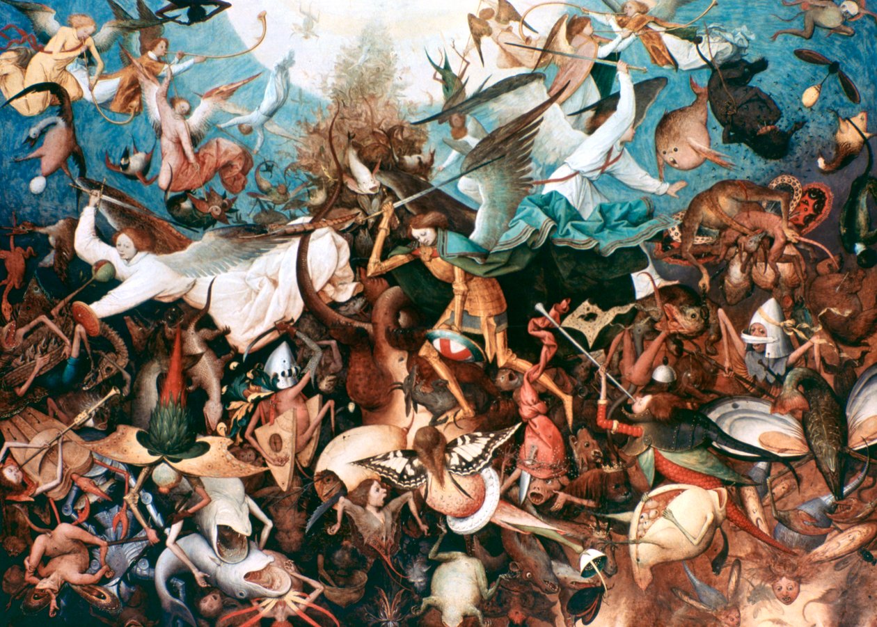 The Fall of the Rebel Angels, 1562 av Pieter Bruegel the Elder