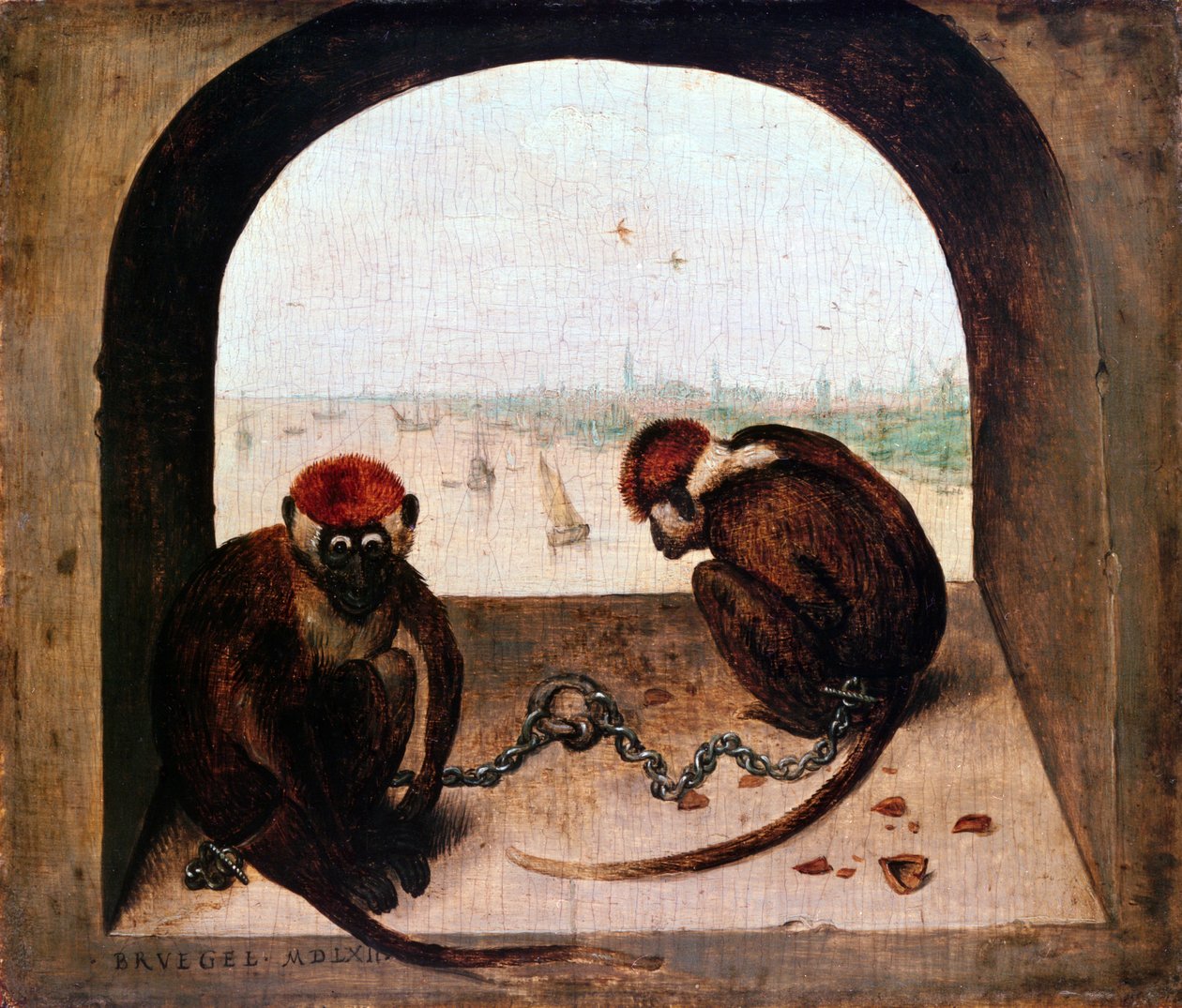 To aper, 1562 av Pieter Bruegel the Elder