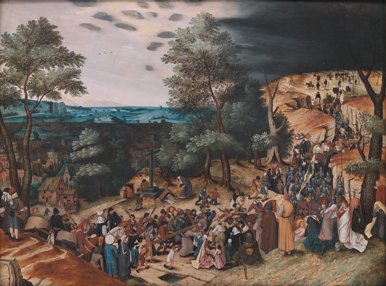 Kristus på veien til Golgata av Pieter Brueghel d.Y.