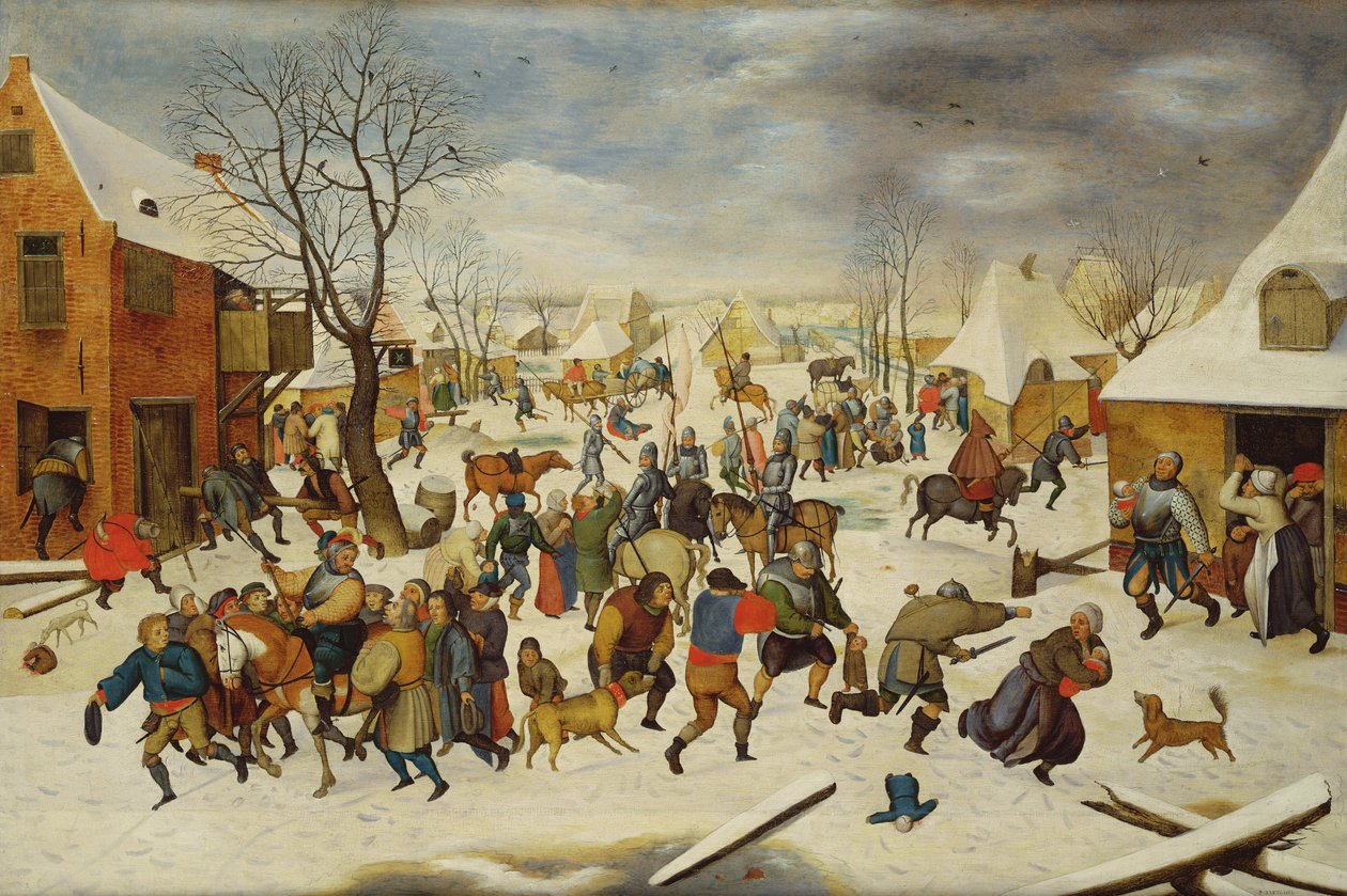 Massacre of the Innocents (ikke det samme som 10020) av Pieter Brueghel the Younger