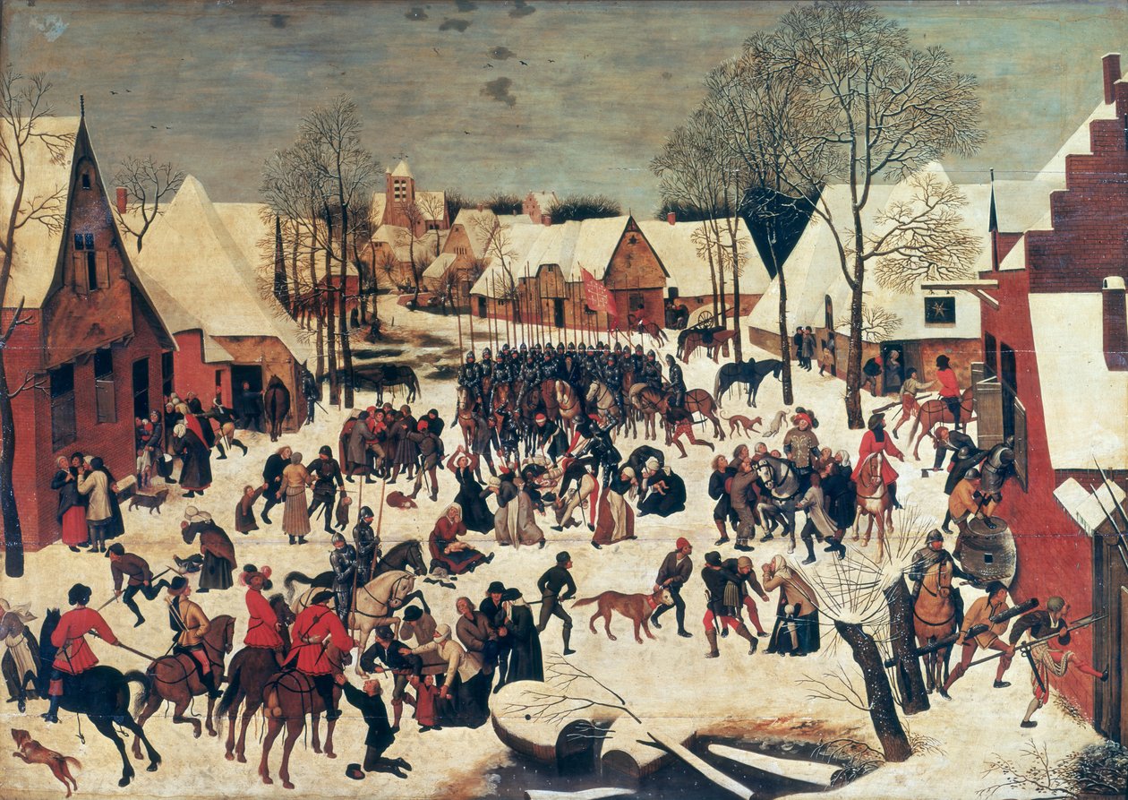 The Massacre of the Innocents, 1593 av Pieter Brueghel the Younger
