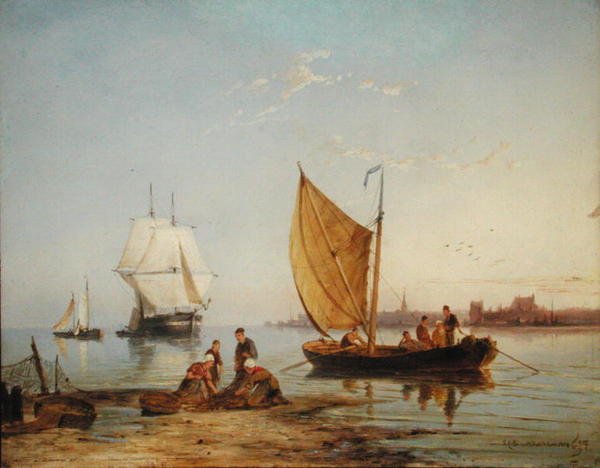 Utenfor Overschie Holland av Pieter Christiaan Cornelis Dommelshuizen