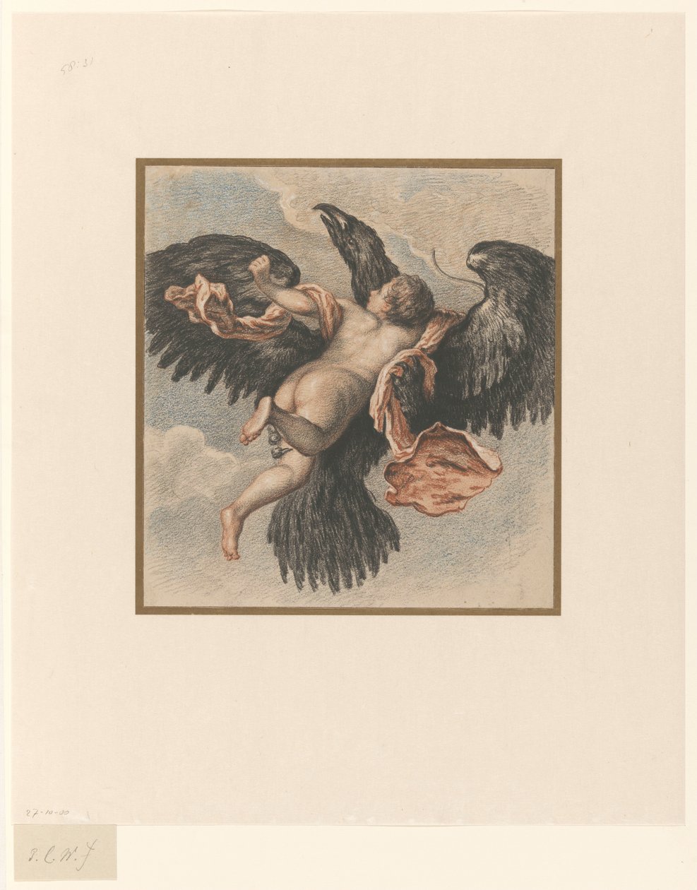 Ranet av Ganymedes av Pieter Christoffel Wonder