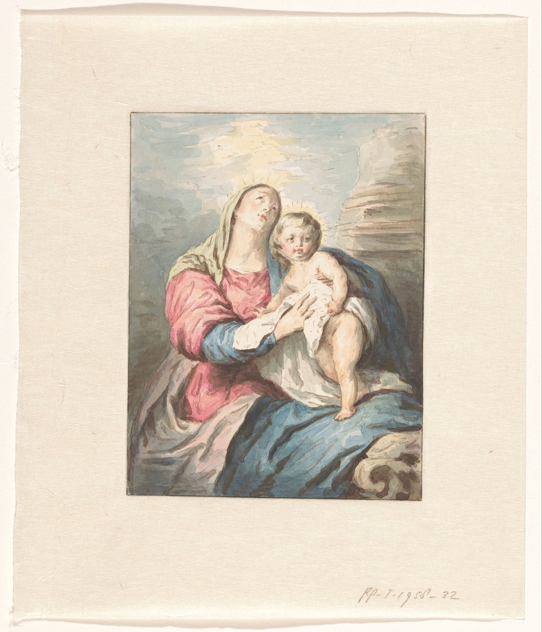 Madonna møtte snill av Pieter Christoffel Wonder