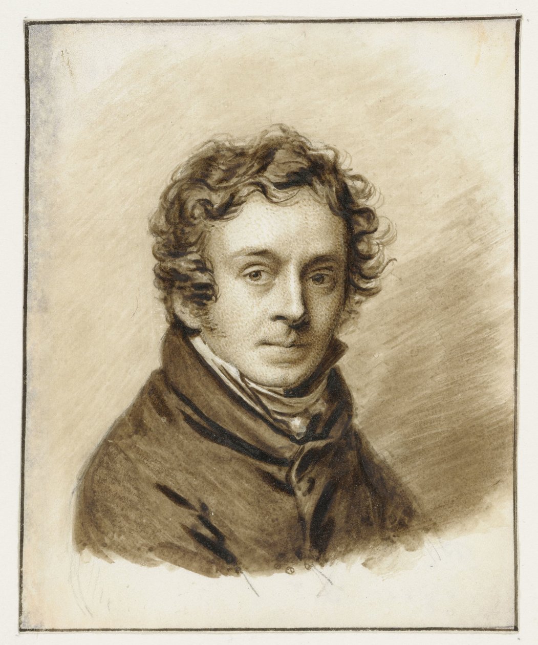 Selvportrett av Pieter Christoffel Wonder av Pieter Christoffel Wonder