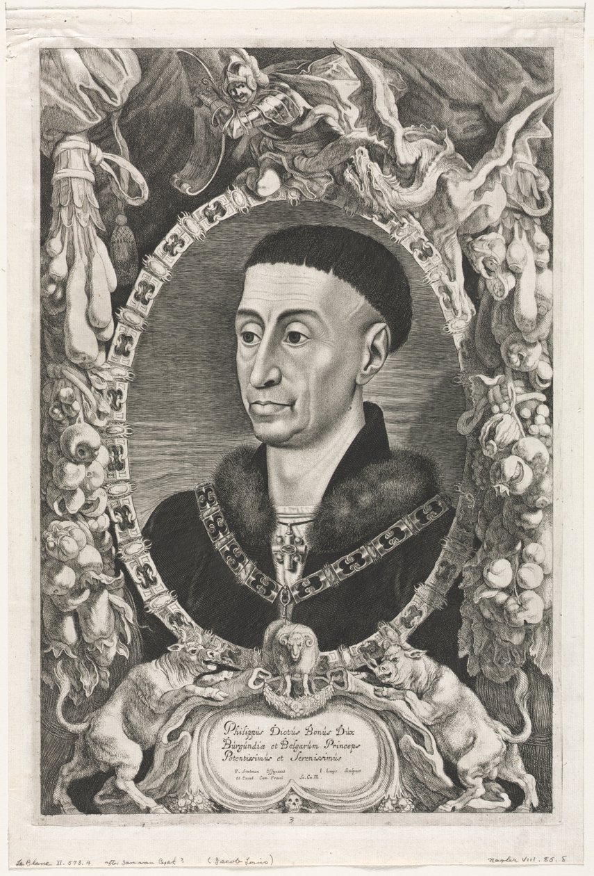 Filip den gode fra Burgund av Pieter Claesz. Soutman
