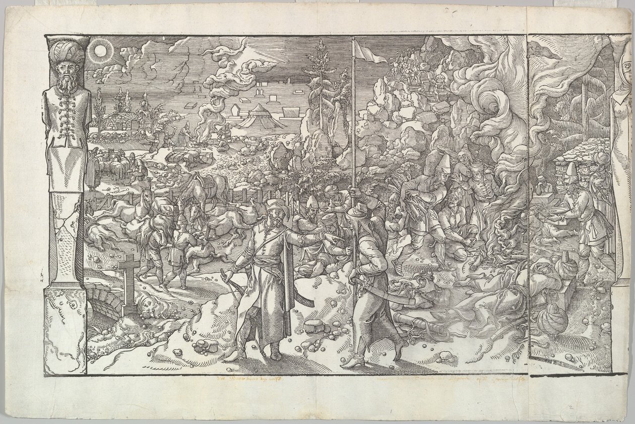 Disse Moeurs et fachons de faire de Turcz skikker og moter fra tyrkerne, 1500-tallet. av Pieter Coecke the Elder,Coeck,Aelst Pieter Coecke