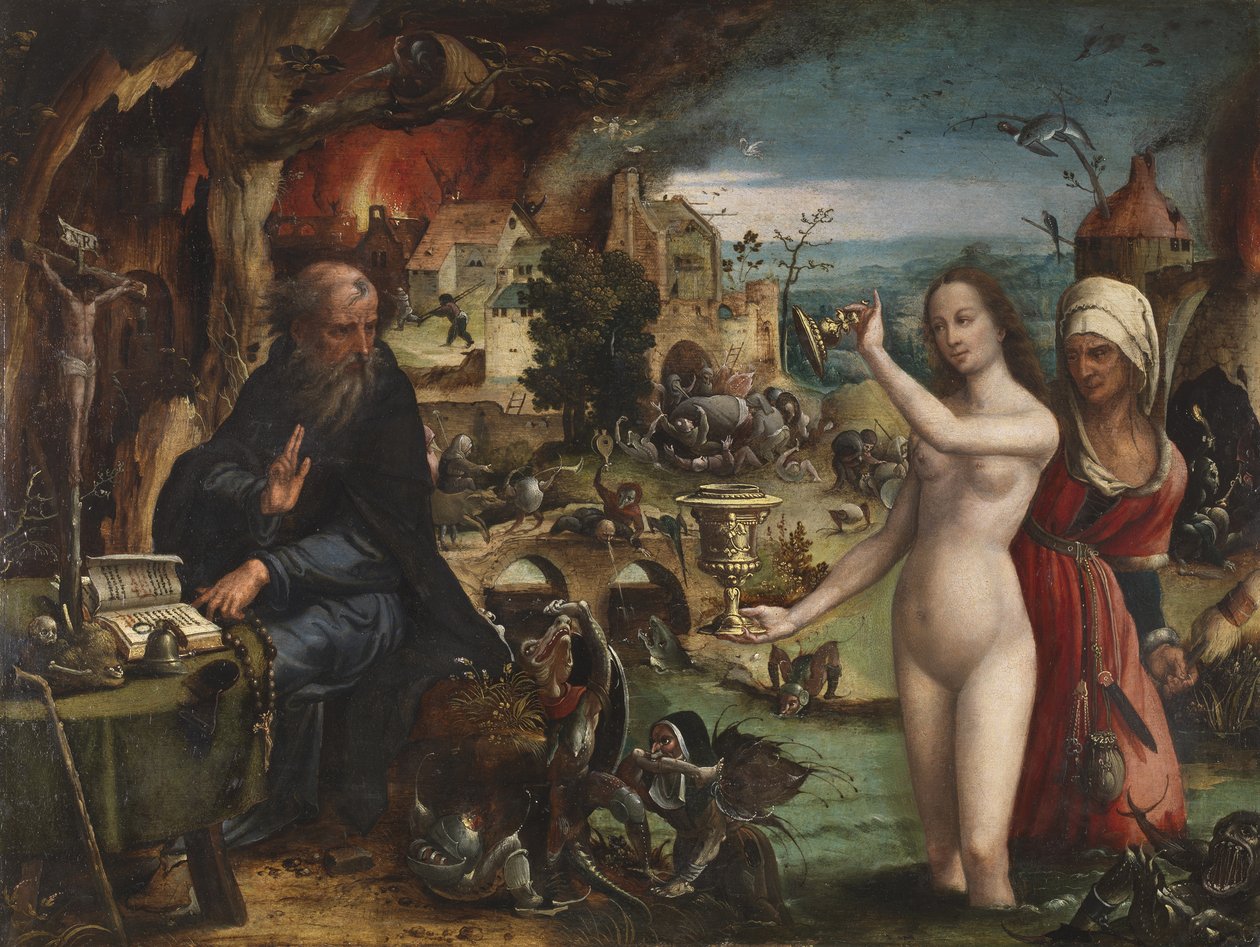 Sankt Anthonys fristelse av Pieter Coecke van Aelst