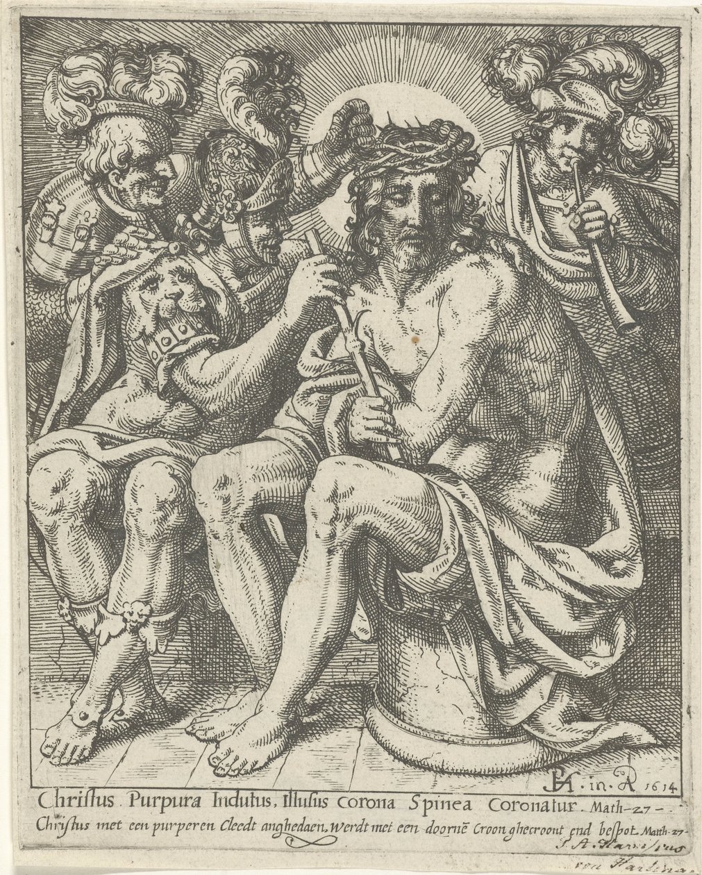 Kristus med tornekronen av Pieter Feddes van Harlingen