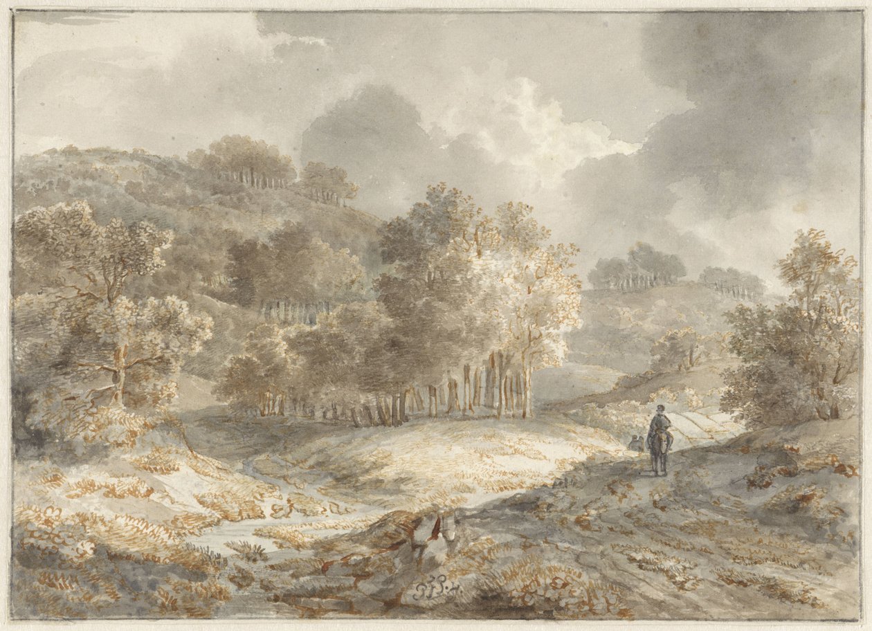 kupert landskap av Pieter Francis Peters jr.