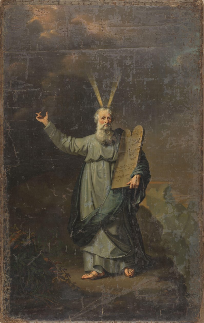 Moses med lovens tabeller av Pieter Gaal