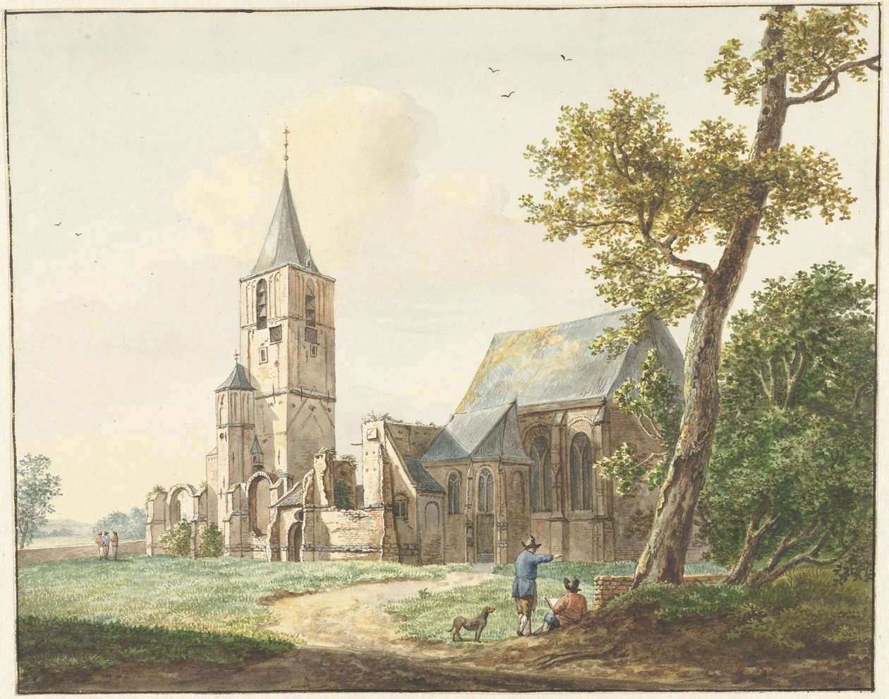 Kirken i Warmond av Pieter Gerardus van Os