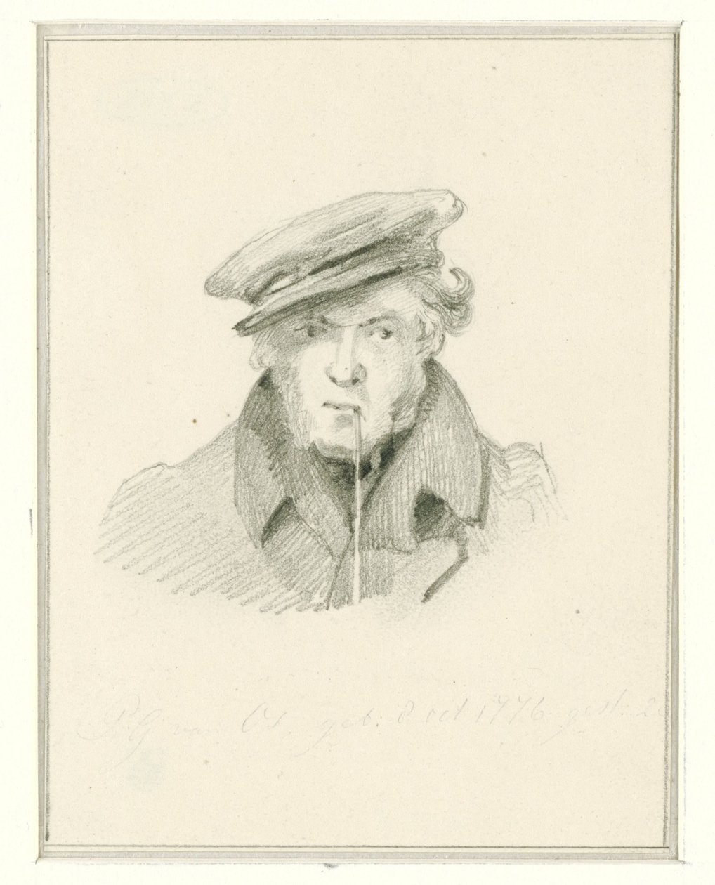Selvportrett av Pieter Gerardus van Os av Pieter Gerardus van Os