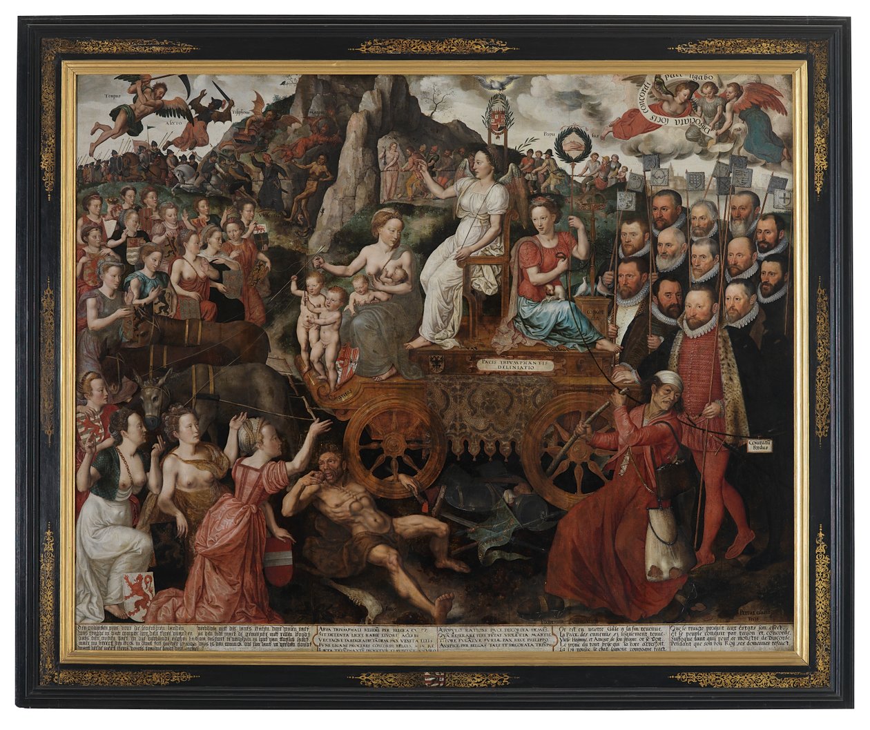Allegori om 1577-freden i de lave landene av Pieter II Claeissens