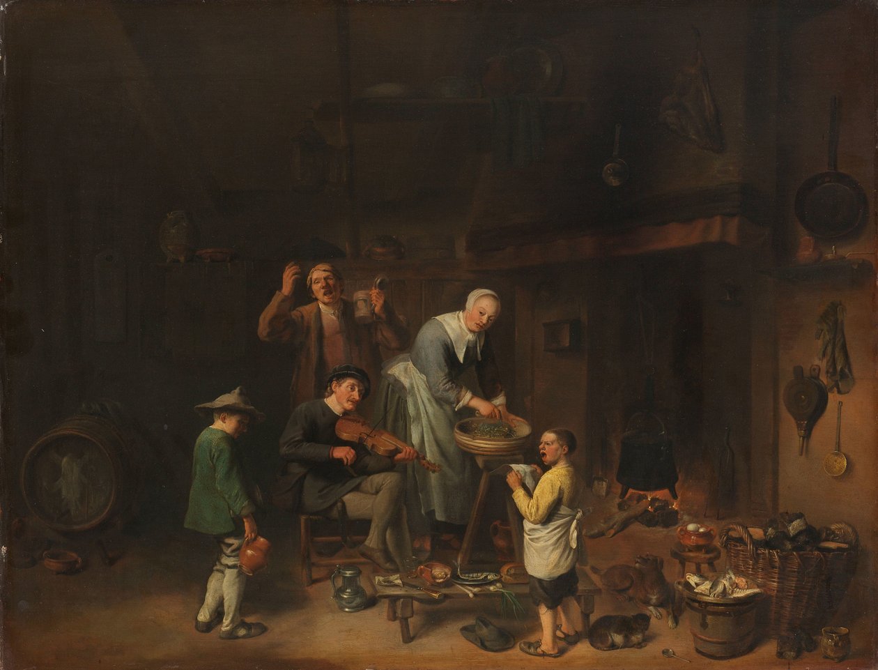 Bondefamiliesang av Pieter Jacobsz. Duyfhuysen