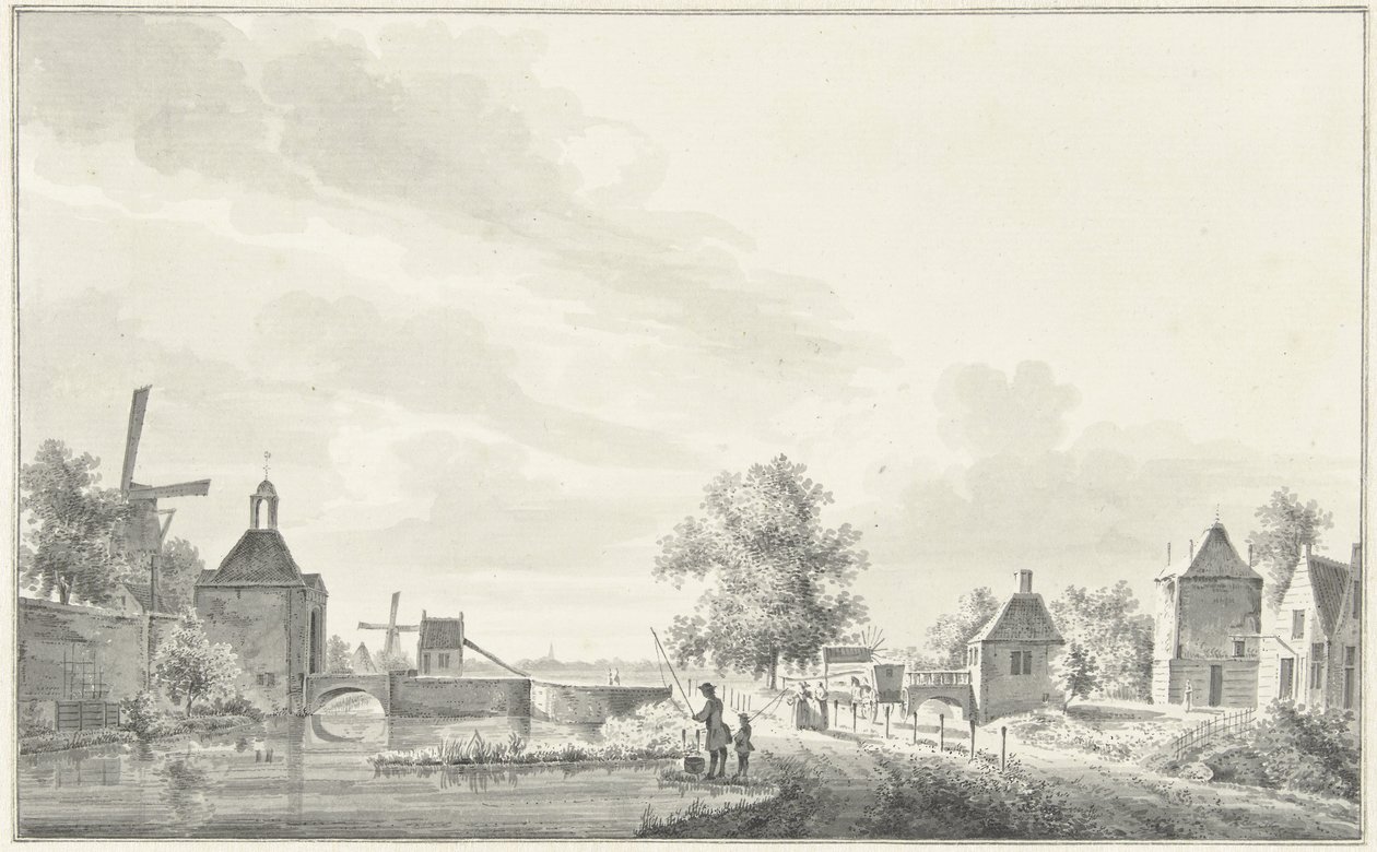 Benskoper-porten i IJsselstein av Pieter Jan van Liender