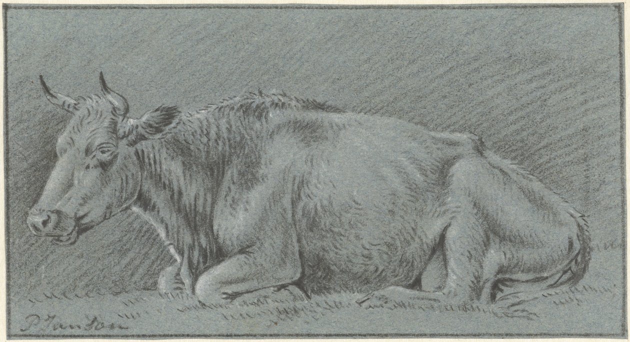 Liggende ku av Pieter Janson
