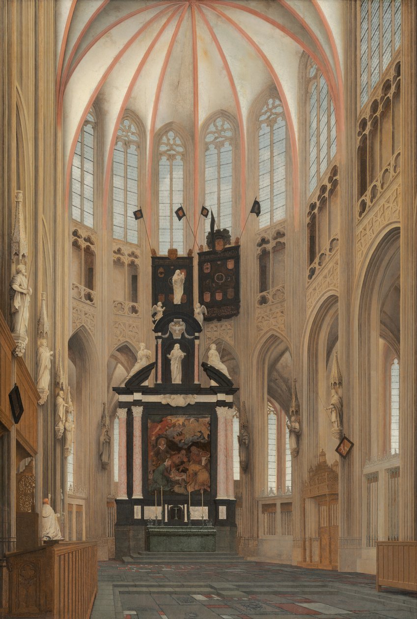 St. John-katedralen av Pieter Jansz Saenredam
