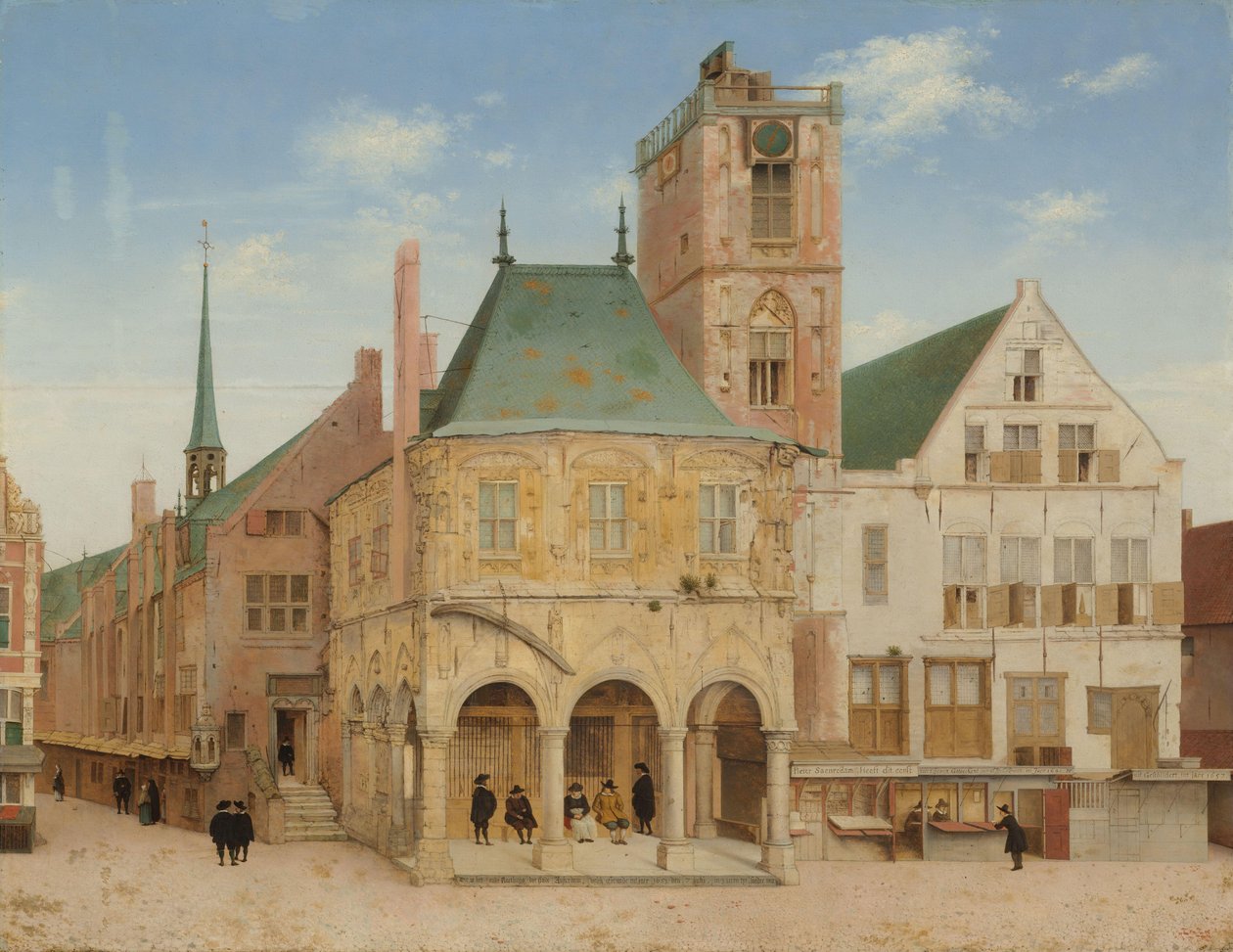 Det gamle rådhuset i Amsterdam Det gamle rådhuset i Amsterdam av Pieter Jansz Saenredam