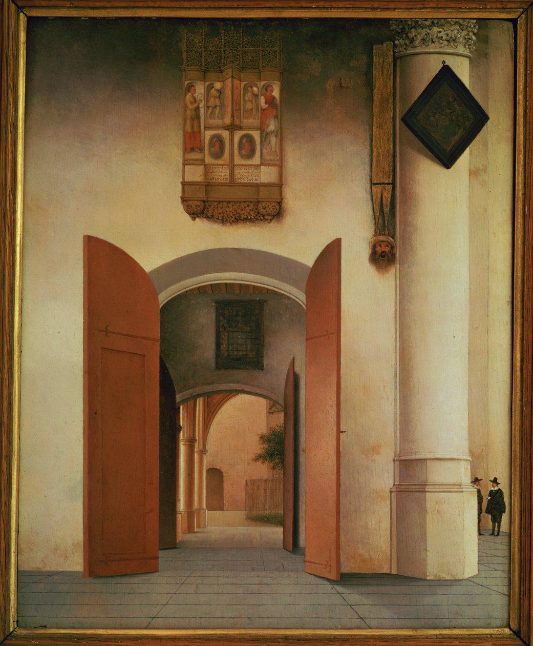 St. Laurentiuskirken i Alkmaar av Pieter Jansz Saenredam