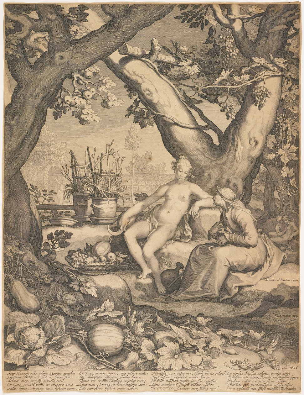 Vertumnus og Pomona av Pieter Jansz Saenredam