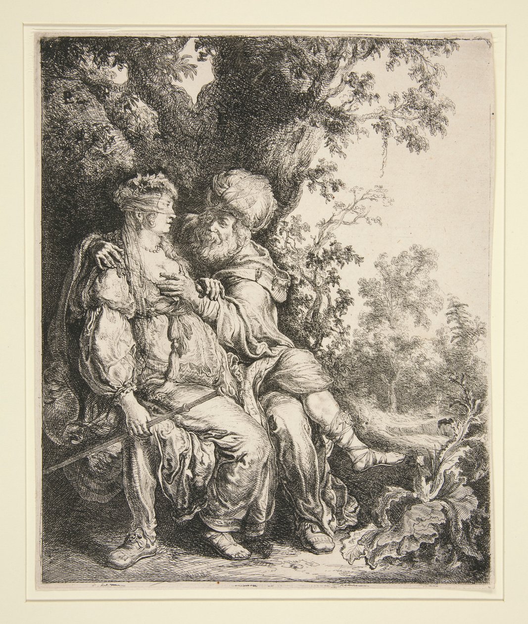 Juda og Tamar av Pieter Lastman