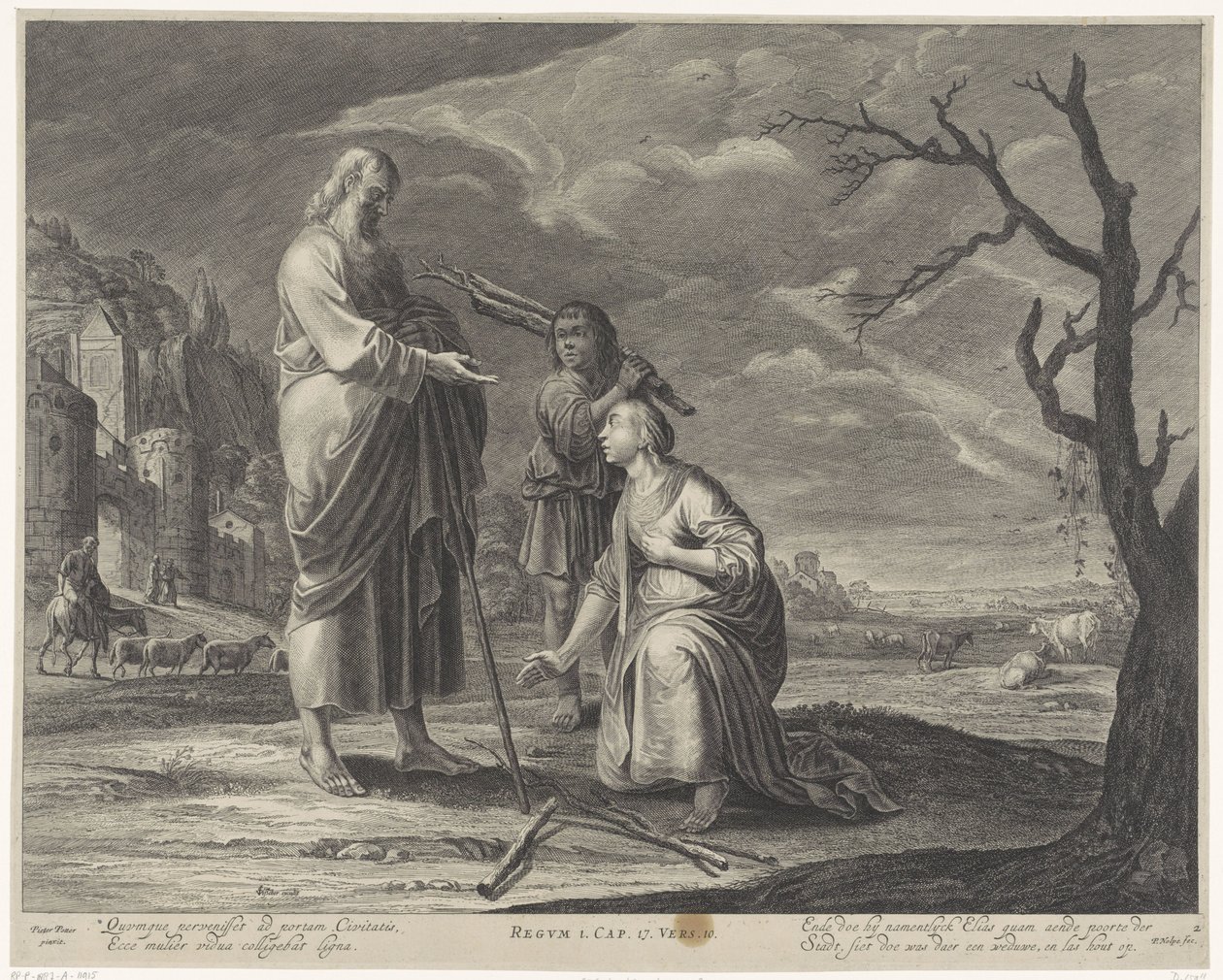 Elia og enken til Sarfati Story of Elijah (serietittel) Royal Bible (serietittel) av Pieter Nolpe